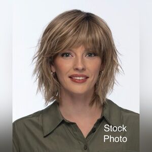 NWT!! Estetica HOLLIS R8/26H, Lace Front, Mono Top, Heat Friendly Synthetic Wig